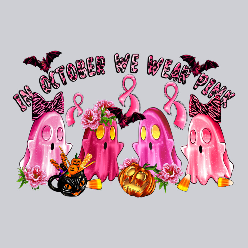 In October We Wear Pink Heavyweight Sweatshirt by LillyAllenDesigns | Teevron