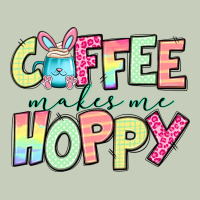 Coffee Makes Me Hoppy Easter Ladies Tee | Teevron