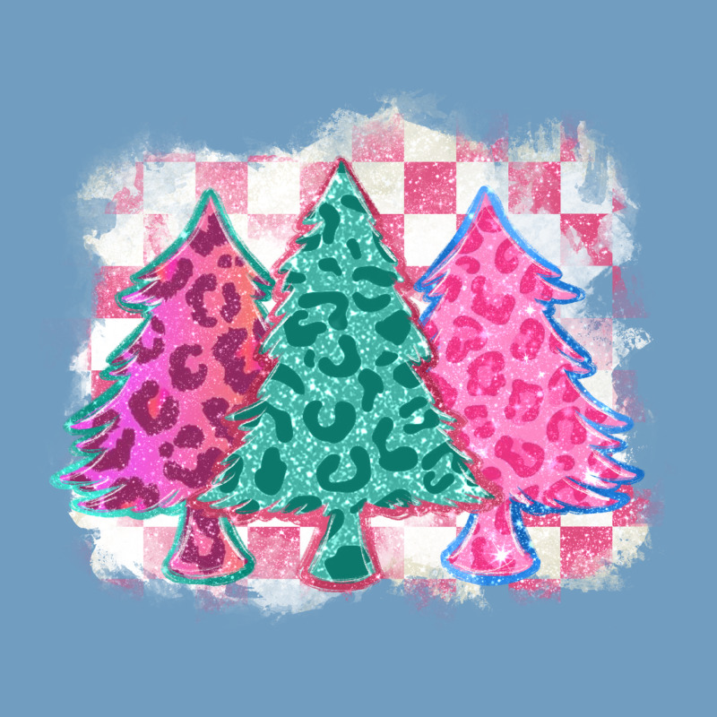 Christmas Leopard Trees Urban Heavy Tee by MaliasSmallBusiness | Teevron