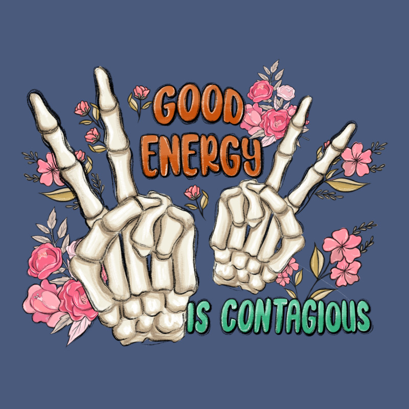 Good Energy Is Contagious Vintage Hoodie by MaliasSmallBusiness | Teevron