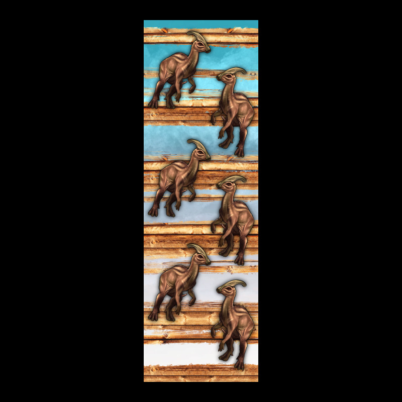 Dinosaur Parasaurolophus Pen Wrap Heavy Core Tee by Artiststas | Teevron