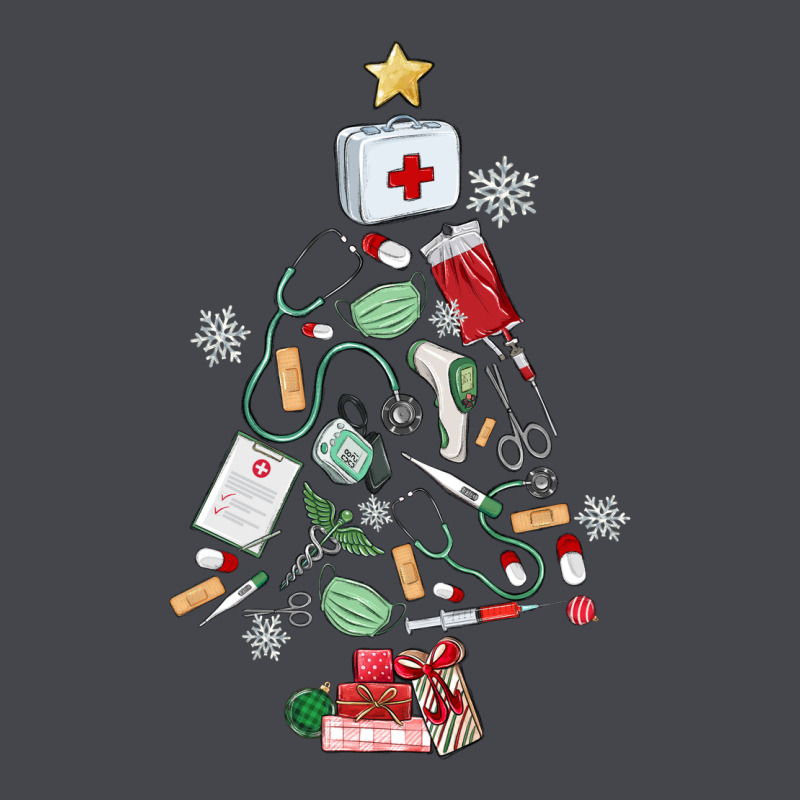 Nurse Christmas Tree Classic Tee by MaliasSmallBusiness | Teevron