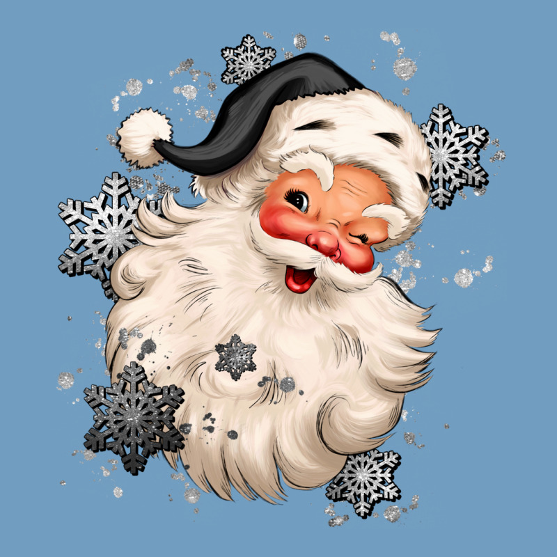 White Christmas Santa Claus Urban Heavy Tee by MaliasSmallBusiness | Teevron
