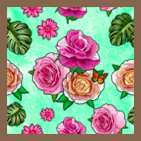 Floral Background Premium Tee | Teevron