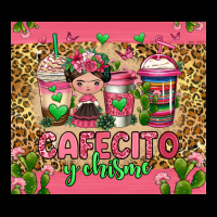 Cafecito Y Chisme Coffee Cups Ladies Tee | Teevron