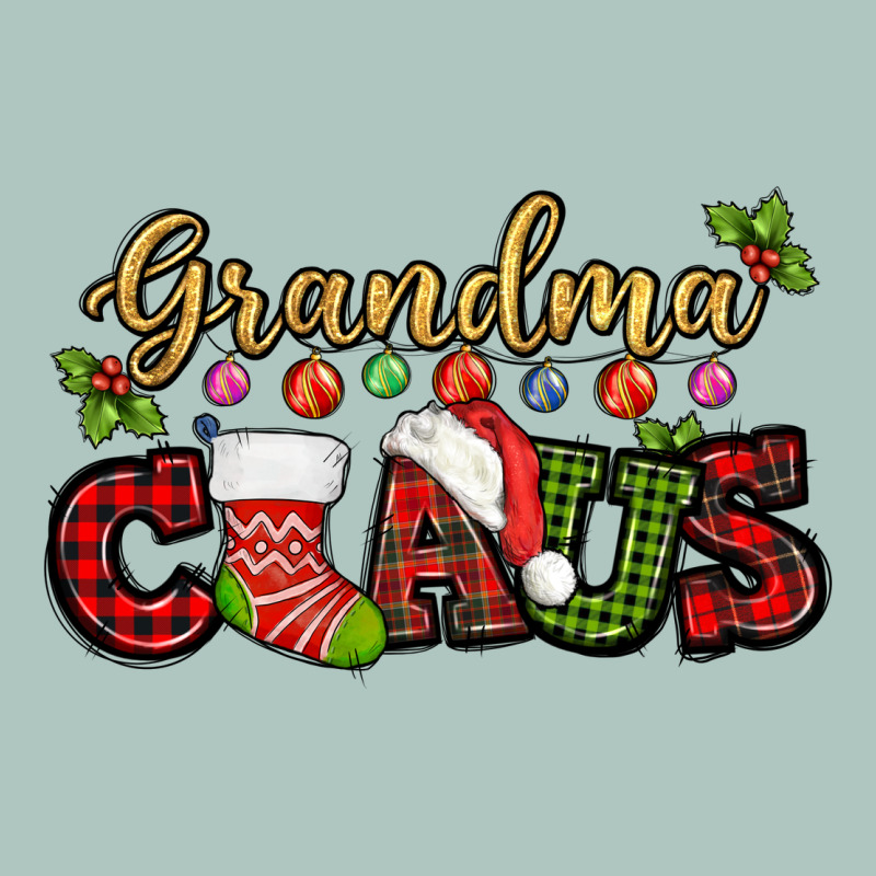 Grandma Claus With Christmas Gift Sock Mother's Premium Sweatshirt by HowdyJamesFarm | Teevron
