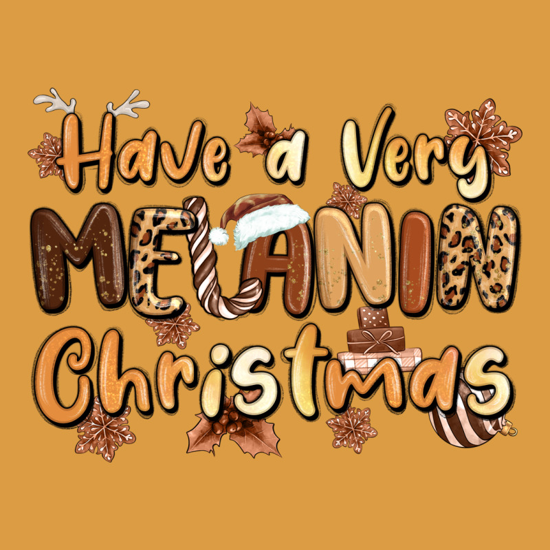 Have A Very Melanin Christmas Urban Heavy Tee by MaliasSmallBusiness | Teevron
