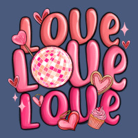 Love Love Love Valentines Day Vintage Hoodie | Teevron