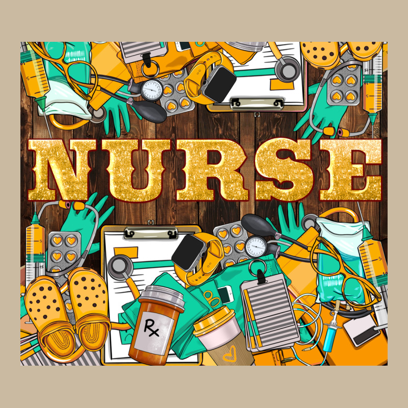Green And Yellow Nurse Long Sleeve Tee by LillyAllenDesigns | Teevron
