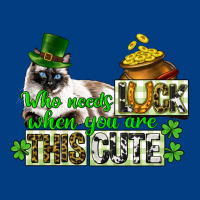 St. Patrick's Cat Who Needs Luck When You Are This Premium Sweatshirt | Teevron