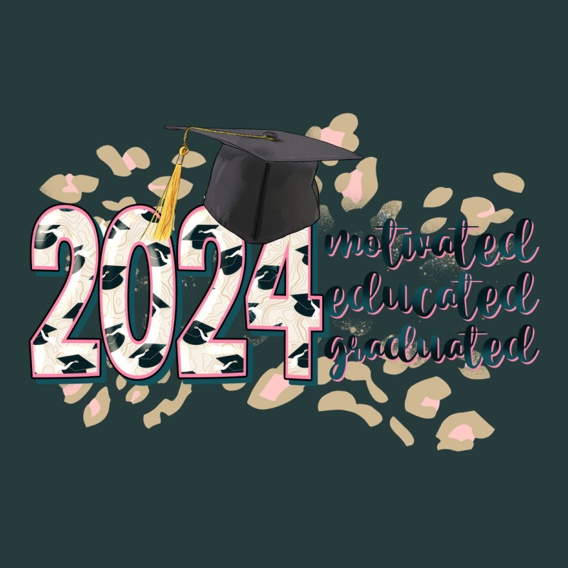 2024 Motivated Educated Graduated Premium Hoodie by CowGirlArtShop | Teevron