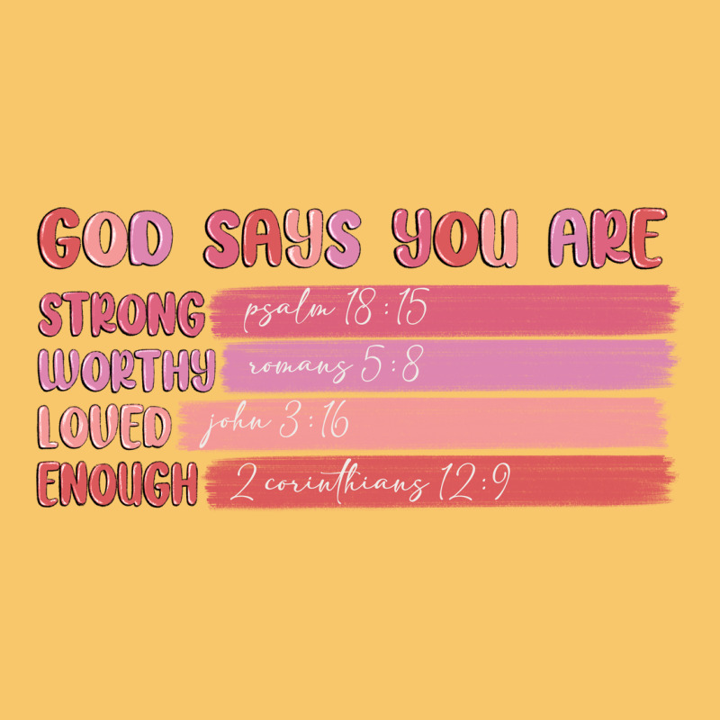 God Says You Are Vintage Hoodie by MaliasSmallBusiness | Teevron