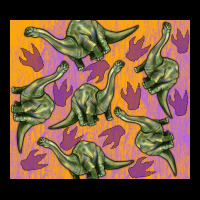 Dinosaur Brontosaurus Heavy Core Tee | Teevron