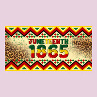 Juneteenth 1865 Leopard Licence Plate Template Ladies Tee | Teevron