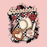 Checkered Retro Baseball Urban Heavy Tee | Teevron