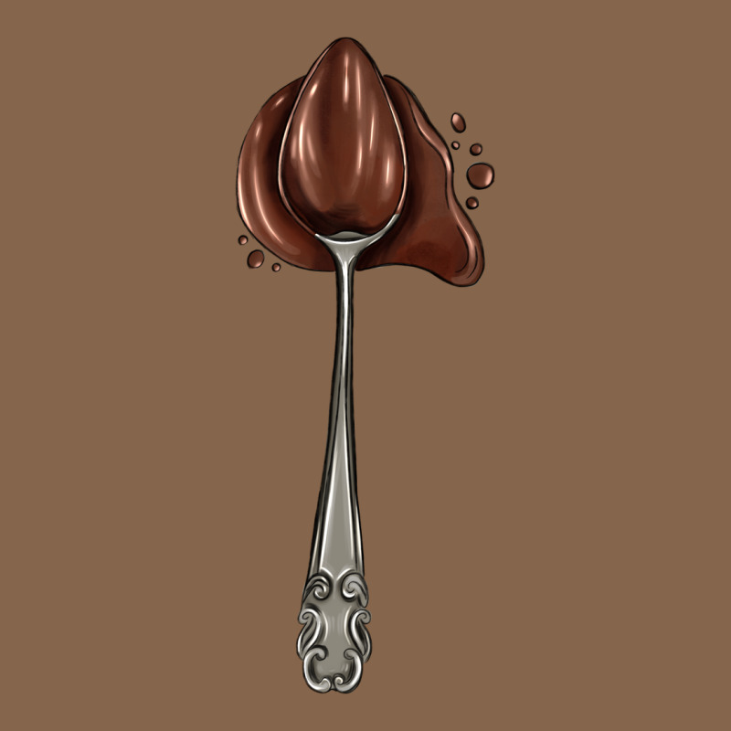 Spoon With Chocolate Premium Tee by AdoDesignShop | Teevron