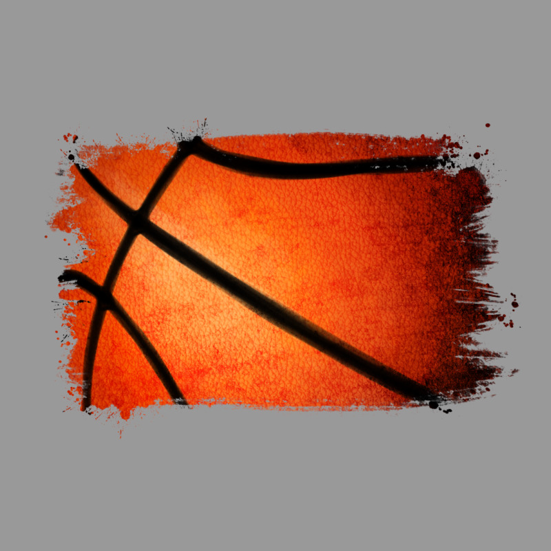 Basketball Brushstroke Vintage Hoodie by Jasminsmagicworld | Teevron