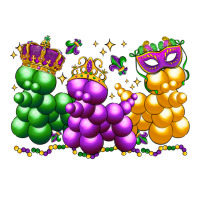 mardi gras bead dogs | Teevron