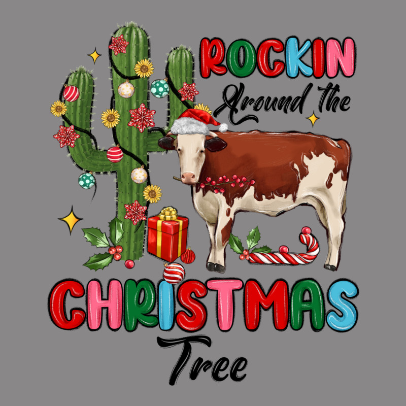 Rockin Around The Christmas Tree Vintage Tee by MaliasSmallBusiness | Teevron