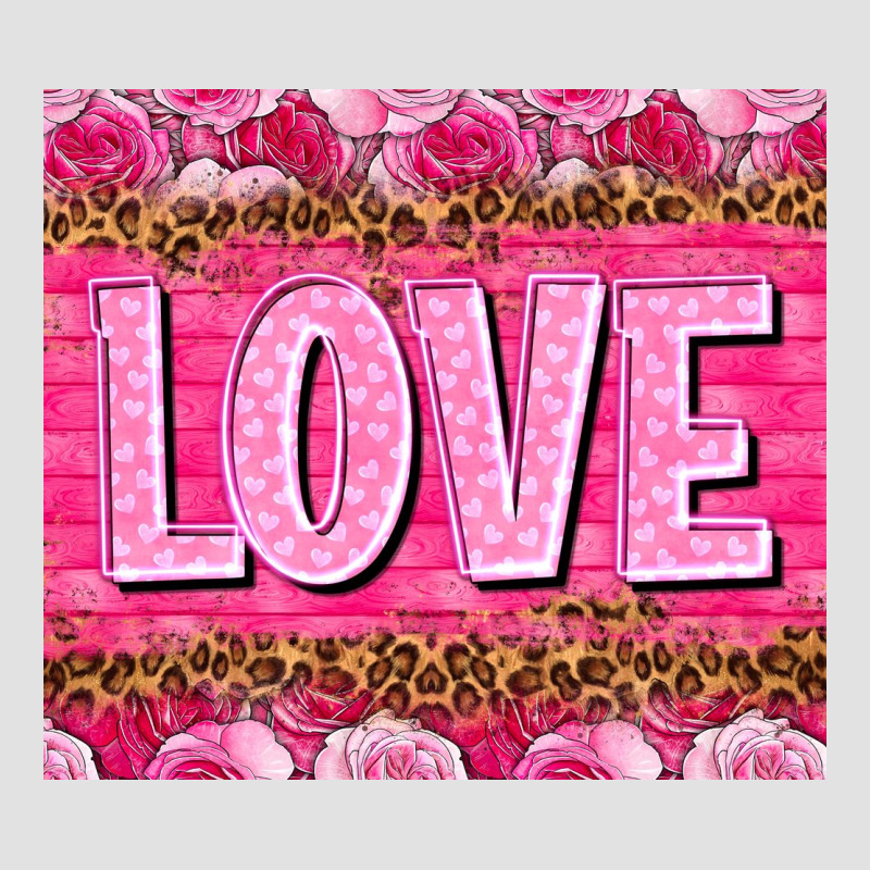 Love Valentine's Day Tumbler Premium Hoodie by HowdyJamesFarm | Teevron