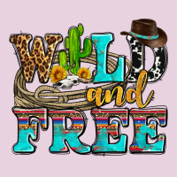 Wild And Free With Cactus Ladies Tee | Teevron