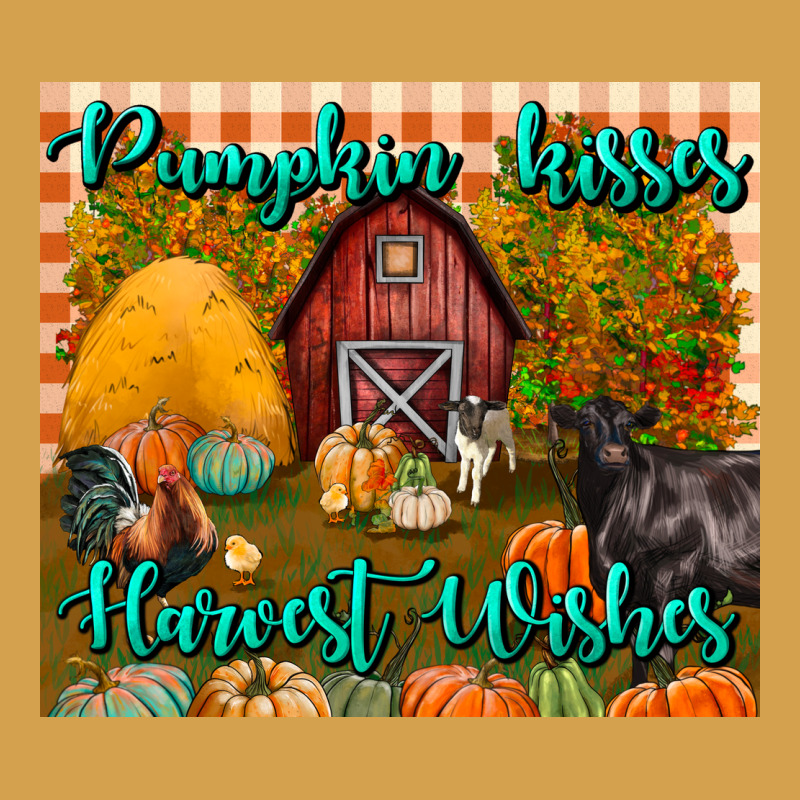 Pumpkin Kisses Harvest Wishes Tumbler Urban Hoodie by BundleAndBundleShop | Teevron