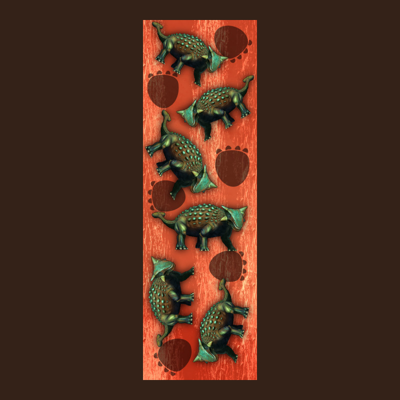 Dinosaur Ankylosaurus Pen Wrap Heavy Core Tee by Artiststas | Teevron