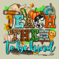 Teach Them To Be Kind With Pumpkins And Fall Heavy Core Tee | Teevron