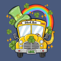 St. Patrick's Day School Bus Vintage Hoodie | Teevron