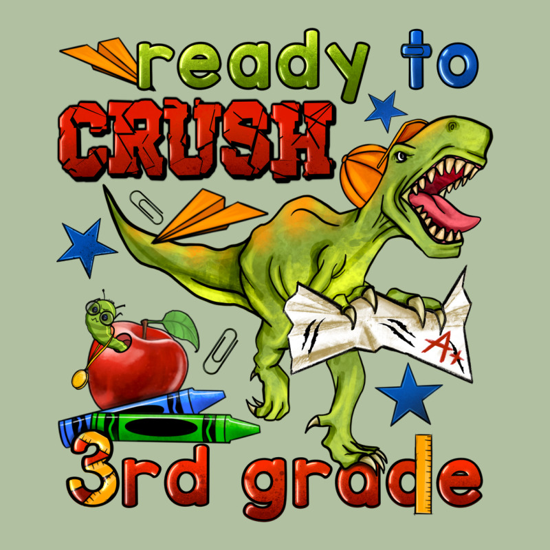 Ready To Crush 3rd Grade Urban Hoodie by BundleAndBundleShop | Teevron