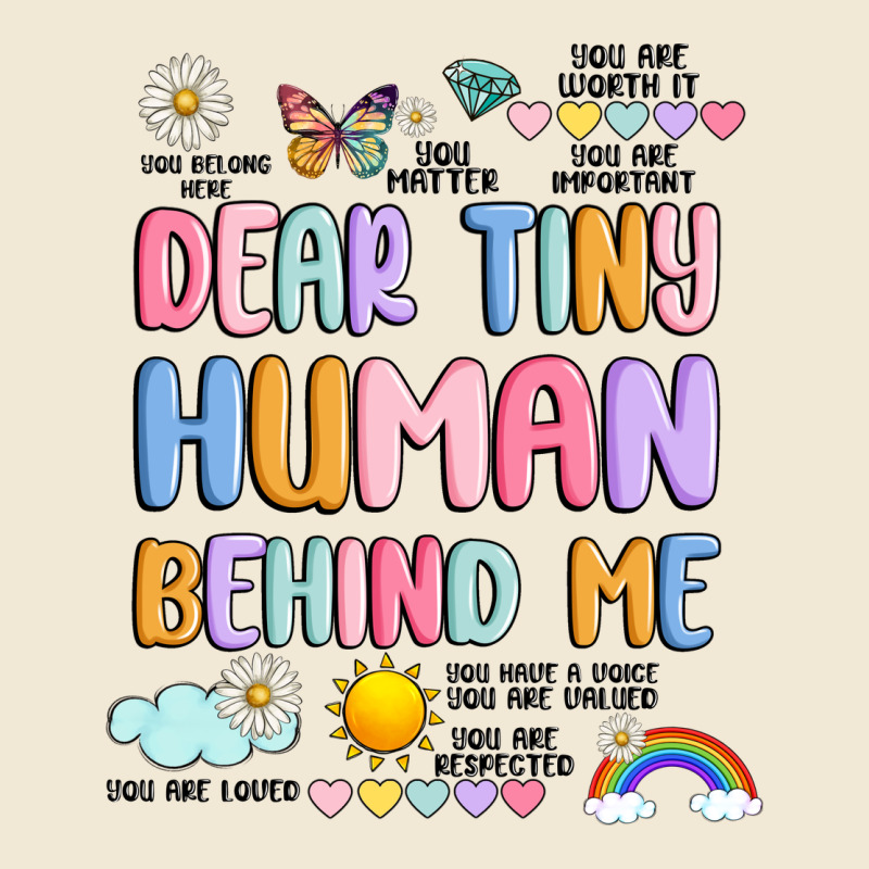Dear Tiny Human Behind Me Premium Tee by JahusDesignShop | Teevron