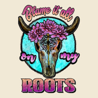 Blame It All On My Roots White Premium Tee | Teevron