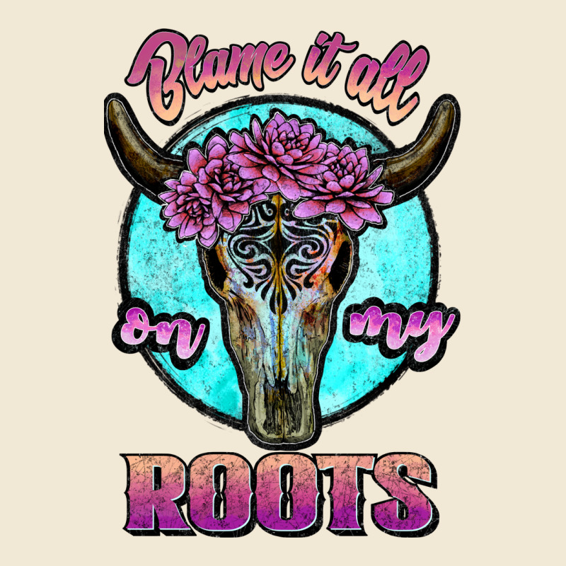Blame It All On My Roots White Premium Tee by JahusDesignShop | Teevron