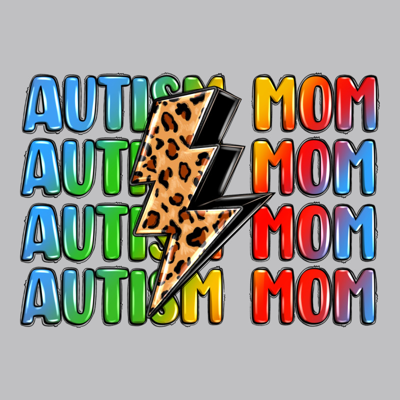 Autism Mom Lightning Bolt Long Sleeve Tee by LillyAllenDesigns | Teevron