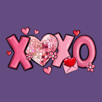 Xoxo Disco Heart Valentine's Day Vintage Hoodie | Teevron