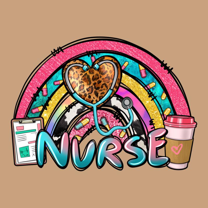 Nurse Rainbow Vintage Tee by NancyCooperArtShop | Teevron