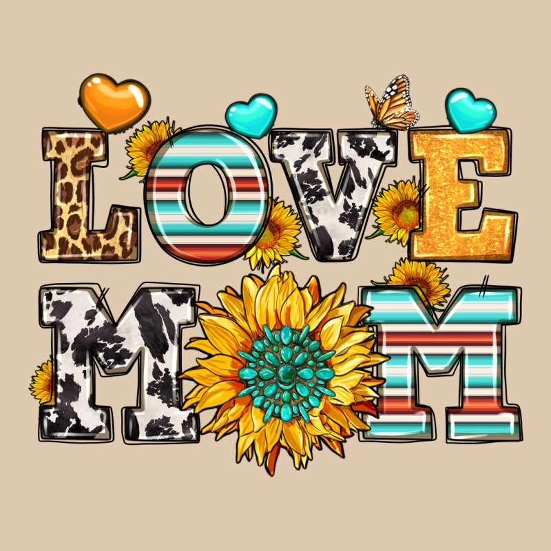Love Mom Heavyweight Sweatshirt by LillyAllenDesigns | Teevron
