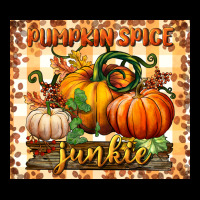 Pumpkin Spice Junkie Tumbler Ladies Tee | Teevron
