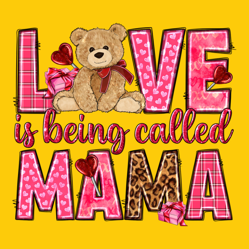Love Is Being Called Mama Valentine's Day Premium Hoodie by HowdyJamesFarm | Teevron