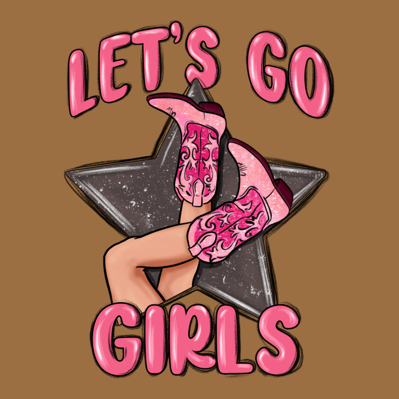 Lets Go Girls Cowgirl Boots Star Vintage Tee by MaliasSmallBusiness | Teevron