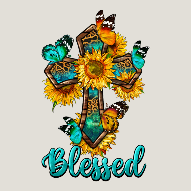 Cross With Butterfly Blessed Heavy Core Tee by BundleAndBundleShop | Teevron