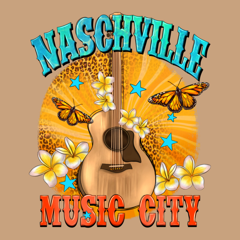 Naschville Music City Vintage Tee by NancyCooperArtShop | Teevron