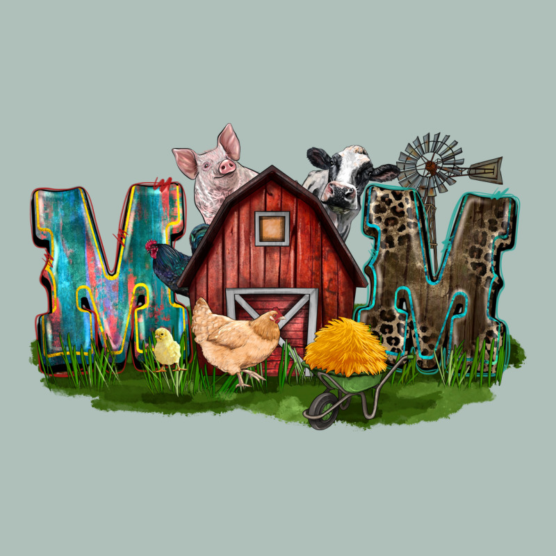 Barn Mom Mother's Day Heavyweight Hoodie by CowGirlArtShop | Teevron