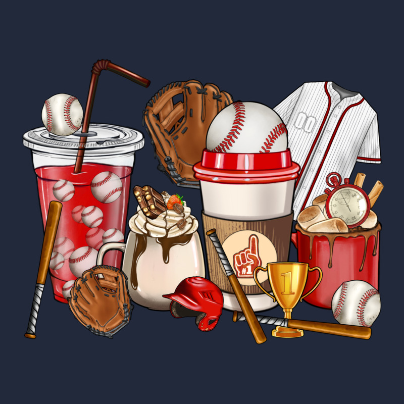 Baseball Coffee Cups Premium Sweatshirt by HowdyJamesFarm | Teevron