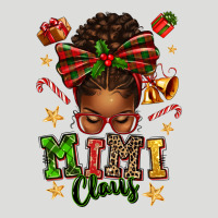 Mimi Claus Afro Messy Bun Zipper Hoodie | Teevron