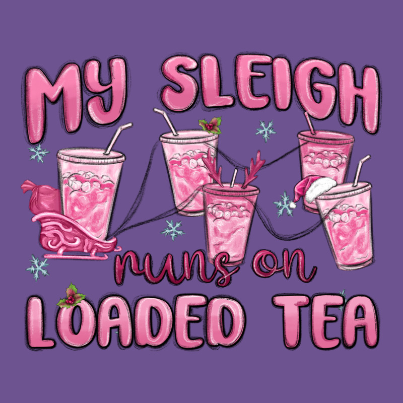 My Sleigh Runs On Loaded Tea Vintage Tee by MaliasSmallBusiness | Teevron
