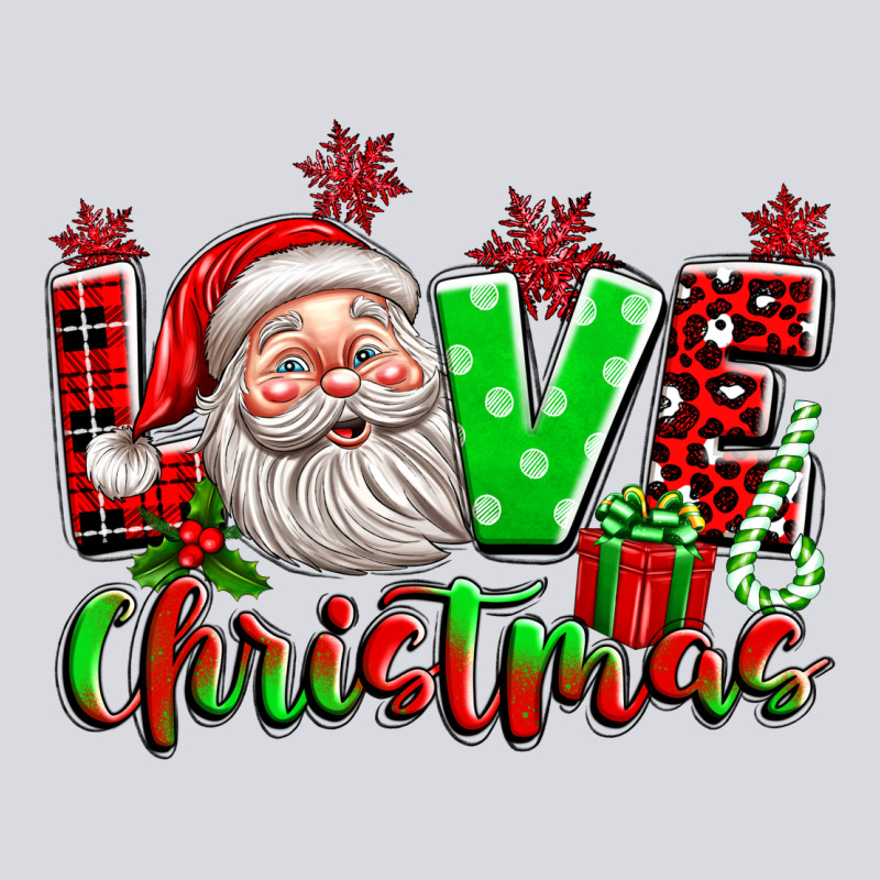 Love Christmas Santa Zipper Hoodie by texasbilliewilder | Teevron