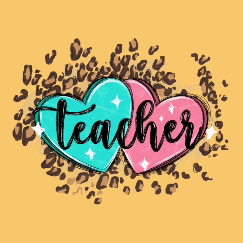 Heart Teacher Vintage Hoodie by MaliasSmallBusiness | Teevron