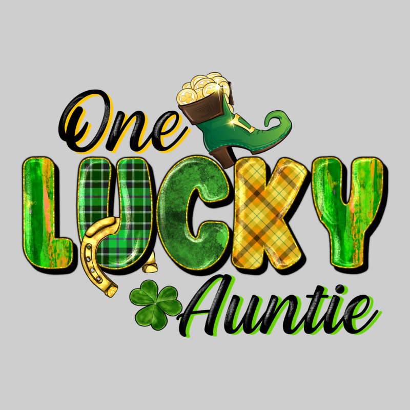 One Lucky Auntie St. Patrick's Day Premium Sweatshirt by CowGirlArtShop | Teevron