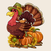 Thanksgiving Turkey With Pumpkin And Sunflower Zipper Hoodie | Teevron
